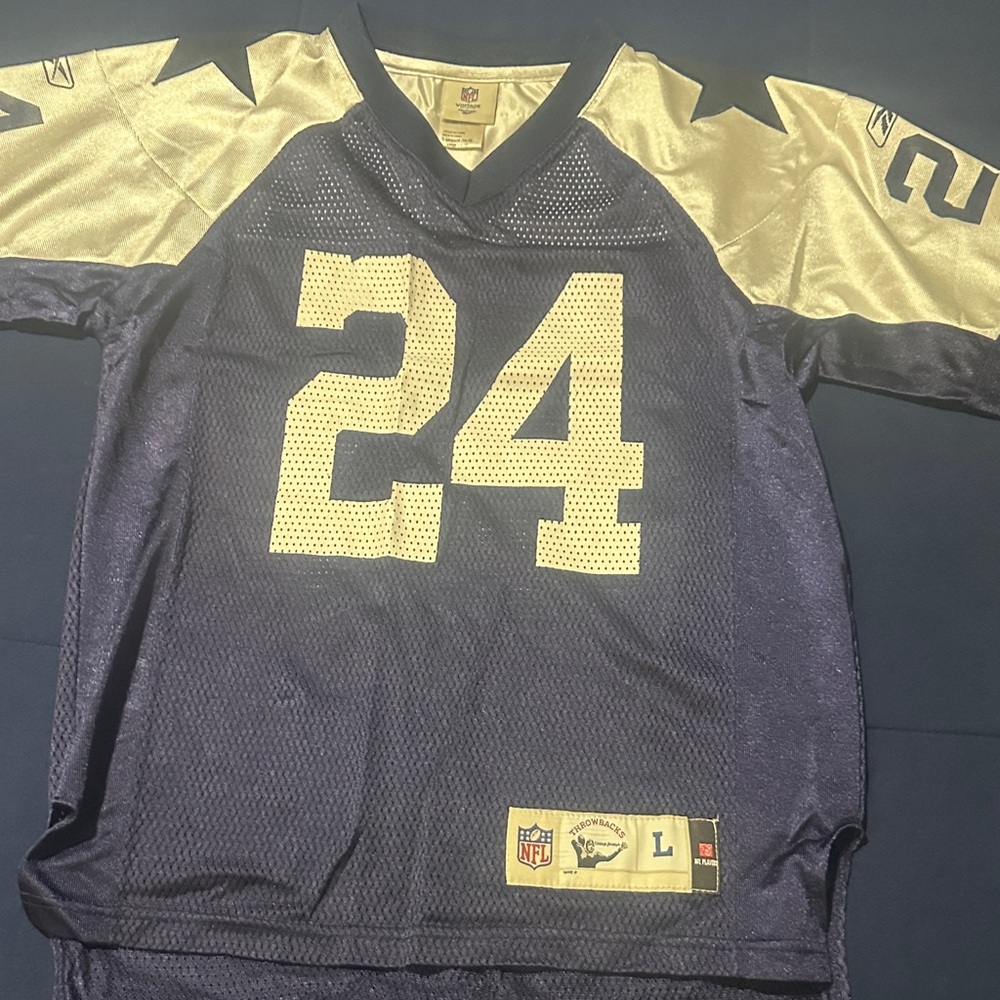 Blue and Silver NFL Jersey